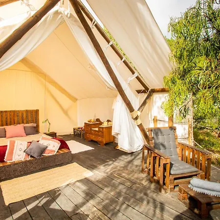 Luxe tent Quinta Alma - Ecological Retreat Farm Aljezur