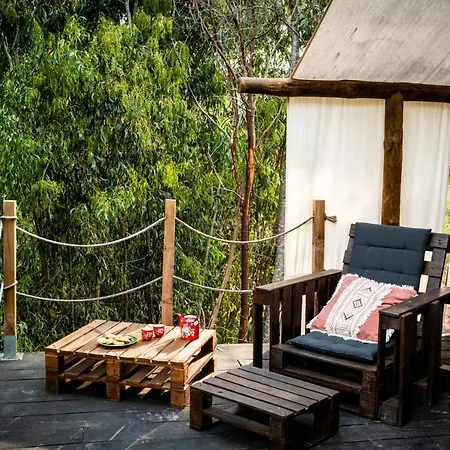 Luxe tent Quinta Alma - Ecological Retreat Farm Aljezur