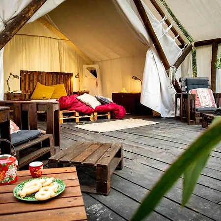 Luxe tent Quinta Alma - Ecological Retreat Farm *